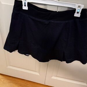 Tasc Performance Black Ripple Skirt